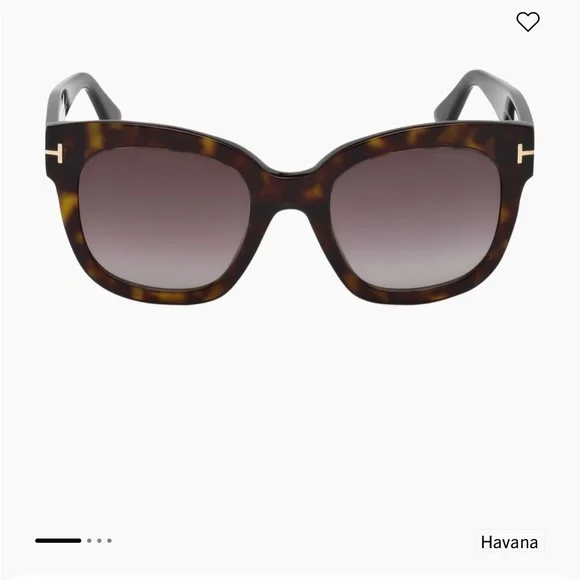 Tom Ford Havana Black Sunglasses - Picture 3 of 13